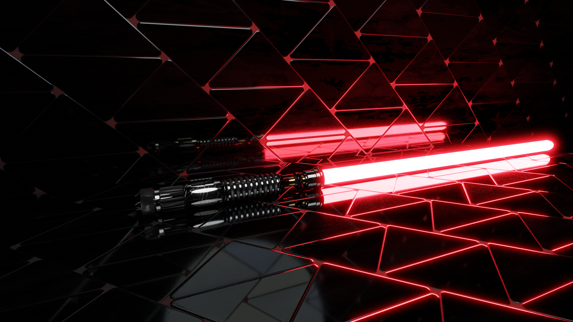 Red lightsaber